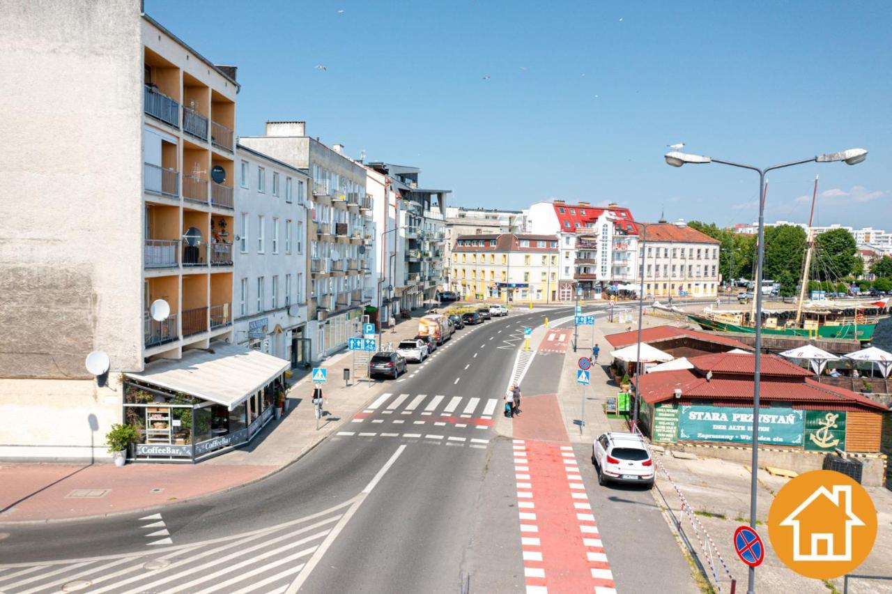 Apartament Z Widokiem Na Port - Visitopl Swinoujscie Kültér fotó